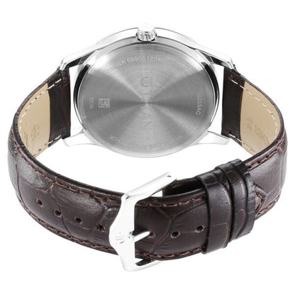 Titan Trendsetters Silver White Dial Analog Leather Strap watch for Men 1823SL02 - Shop Authentic TITMENWAT(s) from Maybrands - for as low as ₦74500! 