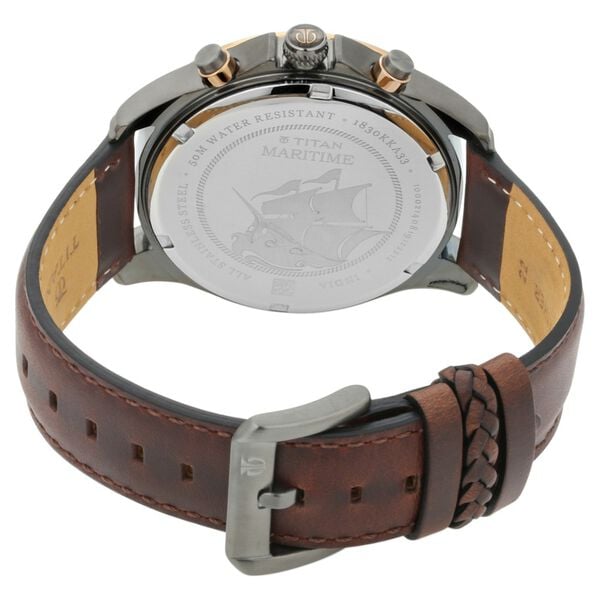 Titan Men's Maritime Pro Lateen Sail Chronograph Watch NT1830KL02 - Shop Authentic TITMENWAT(s) from Maybrands - for as low as ₦327500! 