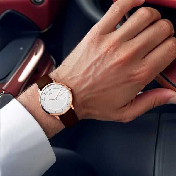 Men Edge Base Line Analogue Watch  NS1843WL01 - Shop Authentic TITMENWAT(s) from Maybrands - for as low as ₦231500! 