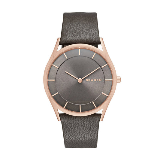 SKW2346-Skagen Holst Grey Leather Watch for Women - Shop Authentic watch(s) from Maybrands - for as low as ₦120500! 