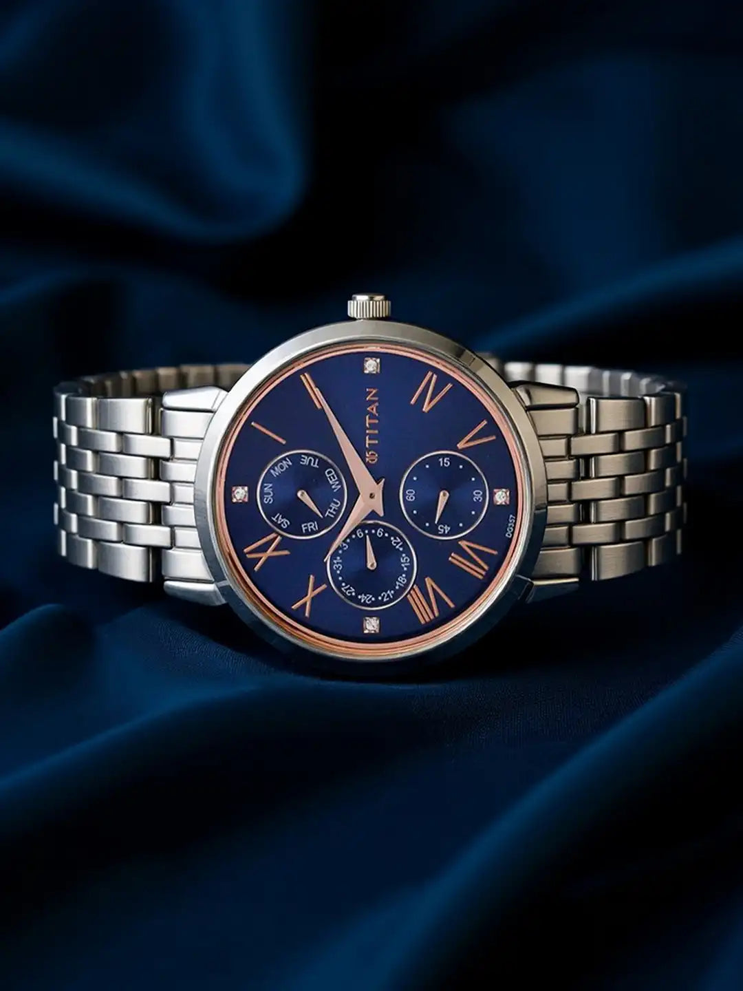 Titan Workwear Blue Dial Women Watch With Stainless Steel Strap NU2569SM01 - Shop Authentic TITWOMWAT(s) from Maybrands - for as low as ₦163500! 