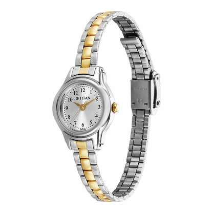 Titan Women's Watch Analog Silver Dial with Two-Toned Stainless Steel Band 2401BM02 - Shop Authentic TITWOMWAT(s) from Maybrands - for as low as ₦95000! 