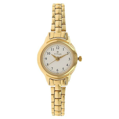 Titan Quartz Analog White Dial Stainless Steel Strap Watch for Women 2401WM01 - Shop Authentic TITWOMWAT(s) from Maybrands - for as low as ₦105500! 