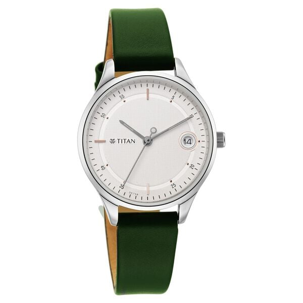 Titan Workwear Silver Dial Women Watch With Leather Strap NT2649SL01 - Shop Authentic TITWOMWAT(s) from Maybrands - for as low as ₦116000! 