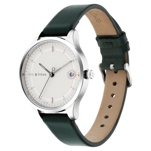 Titan Workwear Silver Dial Women Watch With Leather Strap NT2649SL01 - Shop Authentic TITWOMWAT(s) from Maybrands - for as low as ₦116000! 