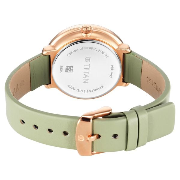 Titan Neo Quartz Multifunction White Dial Leather Strap Watch for Women NU2651WL09 - Shop Authentic TITWOMWAT(s) from Maybrands - for as low as ₦184500! 