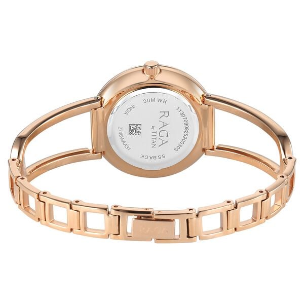 Titan Raga Afterglow Quartz Analog Brown Dial Rose Gold Metal Strap Watch For Women 2746WM01 - Shop Authentic TITWOMWAT(s) from Maybrands - for as low as ₦253500! 