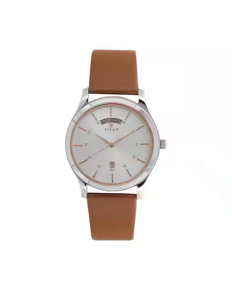 Titan Neo Analog Silver Dial Men's Watch NT1767SL01 - Shop Authentic TITMENWAT(s) from Maybrands - for as low as ₦100500! 