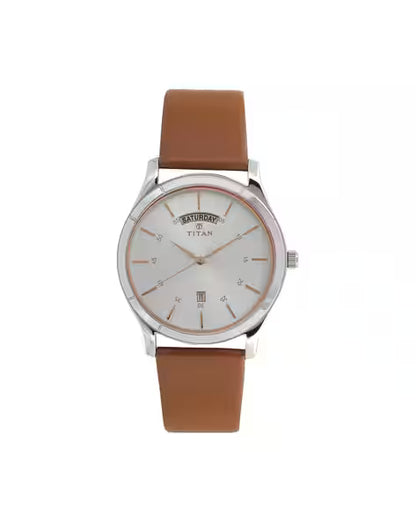 Titan Neo Analog Silver Dial Men's Watch NT1767SL01 - Shop Authentic TITMENWAT(s) from Maybrands - for as low as ₦100500! 