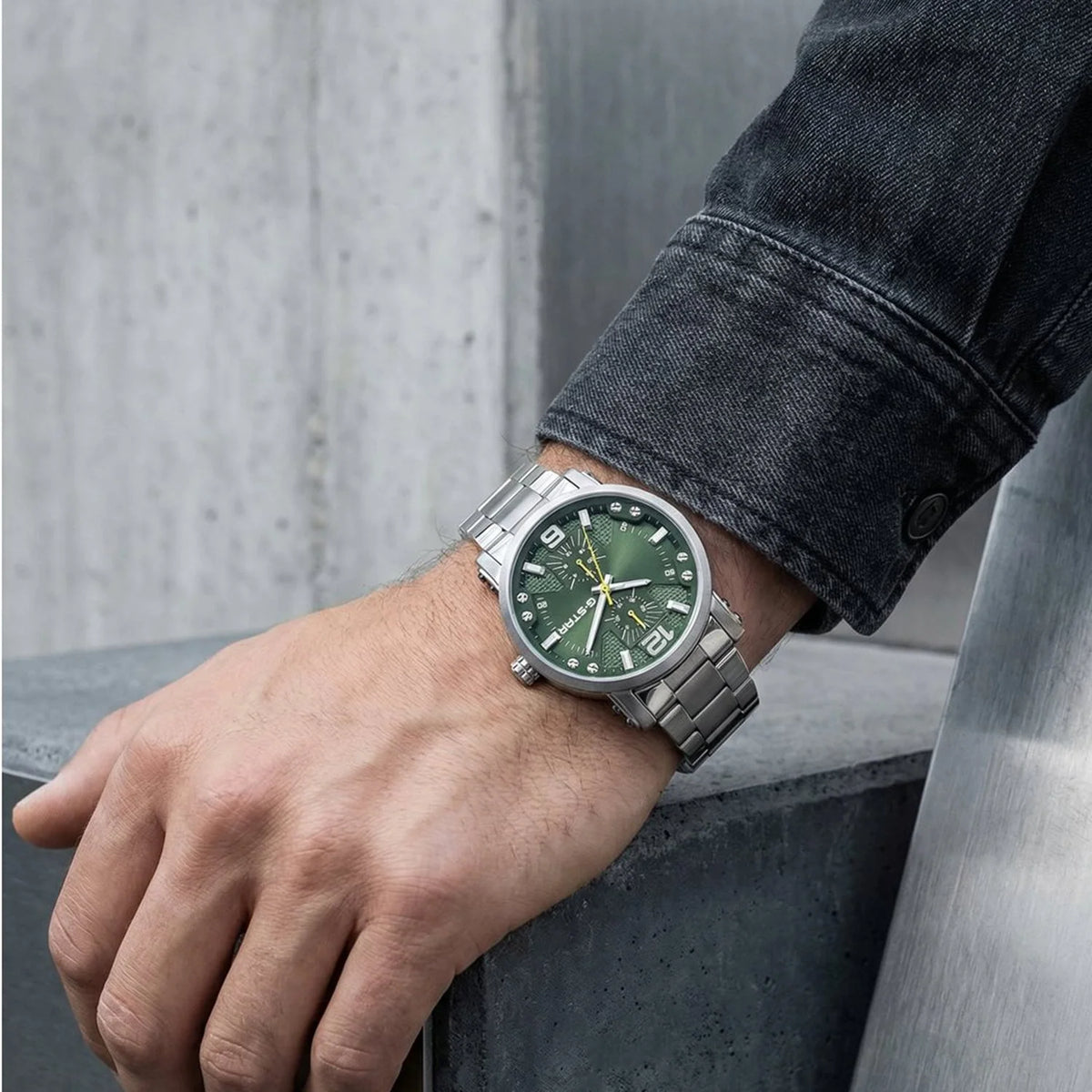 G-STAR Rovic Silver-Tone Steel Men's Watch GSW.509.06 - Shop Authentic GSTMENWAT(s) from Maybrands - for as low as ₦249500! 
