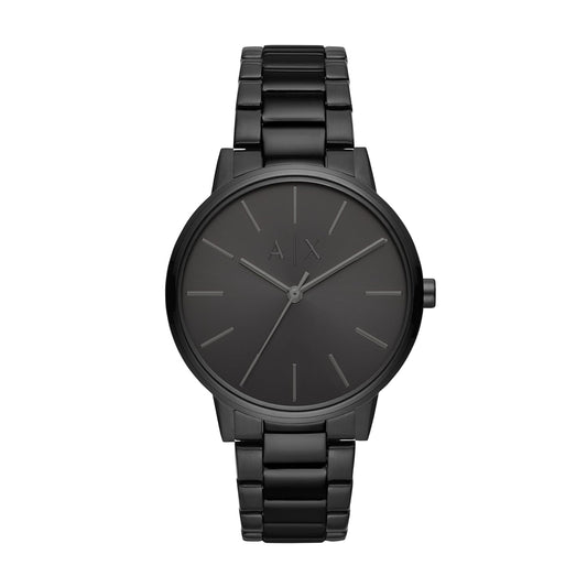 Armani Exchange Cayde Analog Black Dial and Band Stainless Steel Men's Watch-AX2701 - Shop Authentic Watches(s) from Maybrands - for as low as ₦48250! 