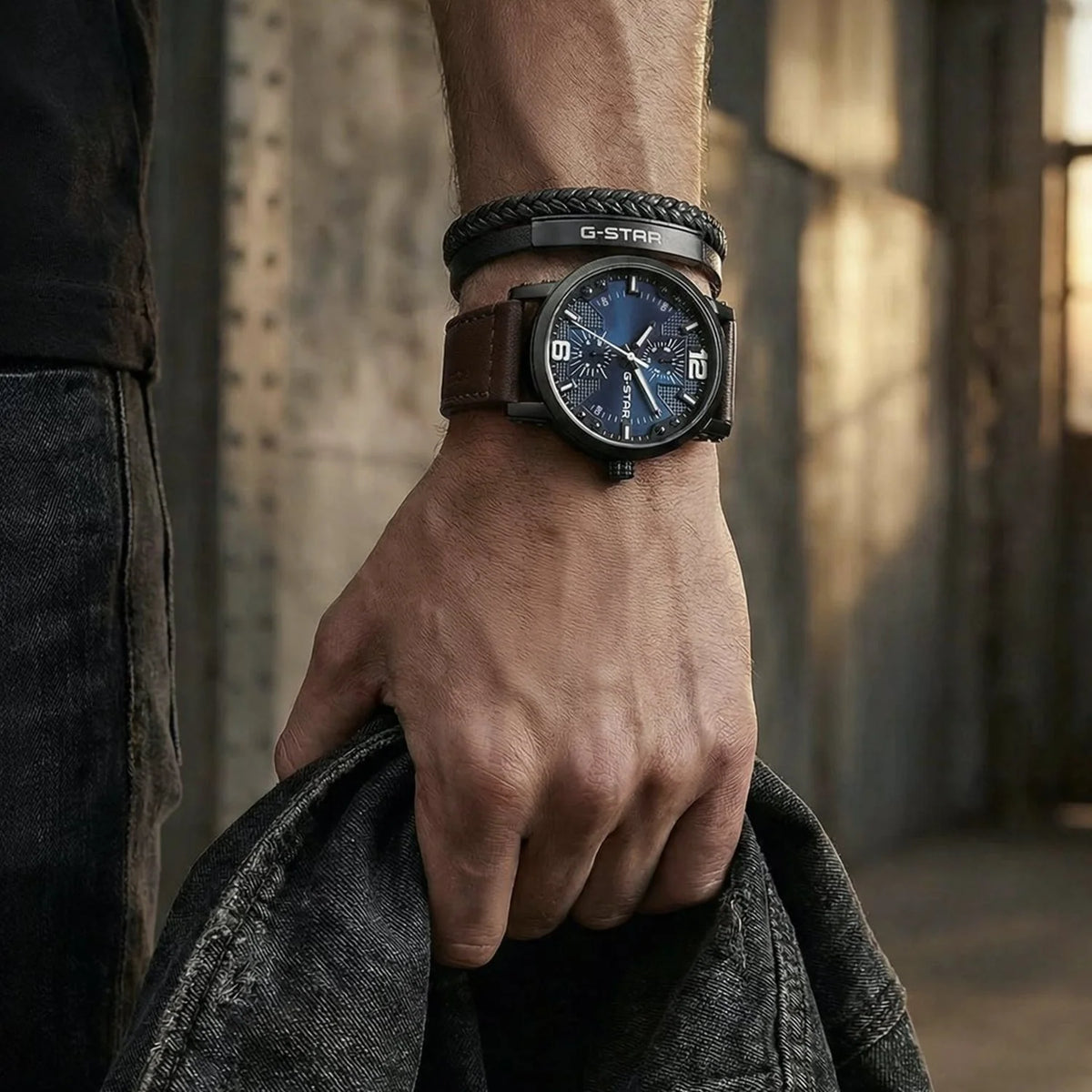 G-STAR Rovic Black with Blue Dial Men's Watch GSW.509.04 - Shop Authentic GSTMENWAT(s) from Maybrands - for as low as ₦249500! 