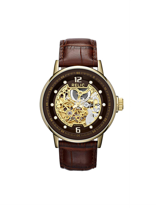 Relic Men's ZR77241 Analog Automatic Brown Watch ZR77241 - Shop Authentic RELMENWAT(s) from Maybrands - for as low as ₦260930.23! 