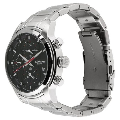 Titan Octane Chrono Black Dial Stainless Steel Strap watch for Men NU90086SM01 - Shop Authentic TITMENWAT(s) from Maybrands - for as low as ₦279500! 