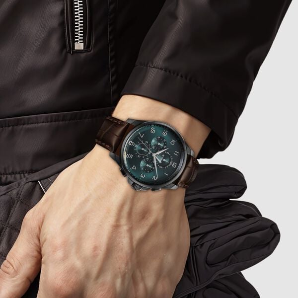 Titan Classic Chrono Blue Dial Quartz Multifunction Leather Strap watch for Men NT90169NL01 - Shop Authentic TITMENWAT(s) from Maybrands - for as low as ₦279500! 