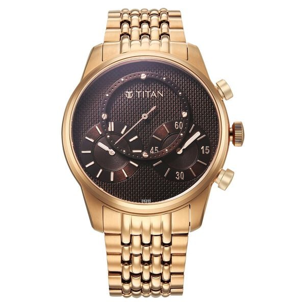 Titan Micromotors Analoge Rose Gold Watch for Men 90179WM01 - Shop Authentic TITMENWAT(s) from Maybrands - for as low as ₦554000! 