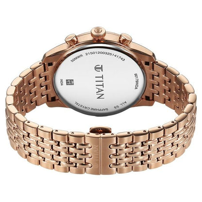 Titan Micromotors Analoge Rose Gold Watch for Men 90179WM01 - Shop Authentic TITMENWAT(s) from Maybrands - for as low as ₦554000! 