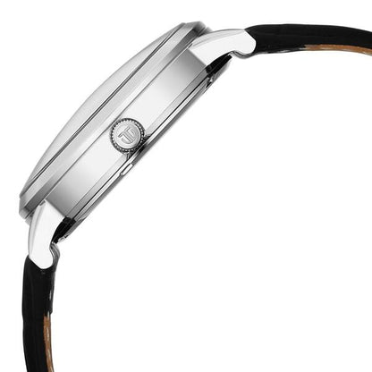 Titan Elegance Analog with Date by Hand and Dark Grey Dial Black Leather Strap Watch for Men 90202SL02 - Shop Authentic TITMENWAT(s) from Maybrands - for as low as ₦179000! 