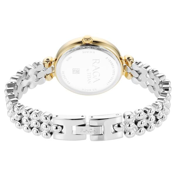Titan Raga Showstopper Quartz Analog Silver Dial Metal Strap Watch for Women NU95262BM01 - Shop Authentic TITWOMWAT(s) from Maybrands - for as low as ₦184500! 