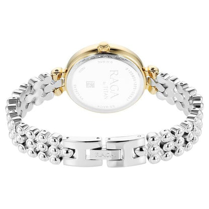 Titan Raga Showstopper Quartz Analog Silver Dial Metal Strap Watch for Women NU95262BM01 - Shop Authentic TITWOMWAT(s) from Maybrands - for as low as ₦184500! 