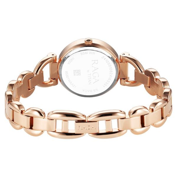 Titan Raga Showstopper Quartz Analog Pink Dial Metal Strap Watch For Women NT95301WM01 - Shop Authentic TITWOMWAT(s) from Maybrands - for as low as ₦158500! 
