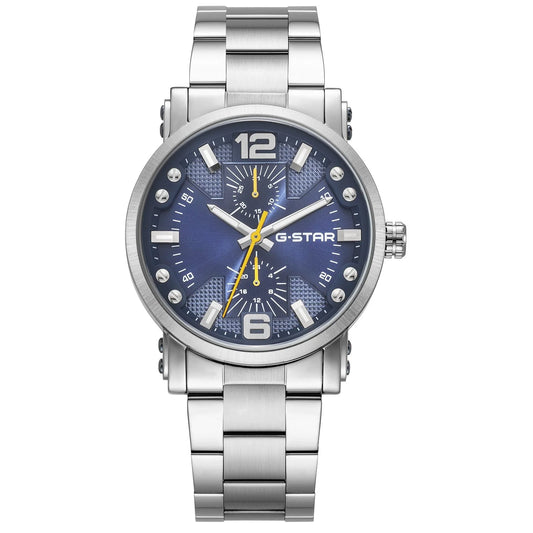 G-STAR Rovic Silver-Tone Steel Men's Watch GSW.509.05 - Shop Authentic GSTMENWAT(s) from Maybrands - for as low as ₦249500! 