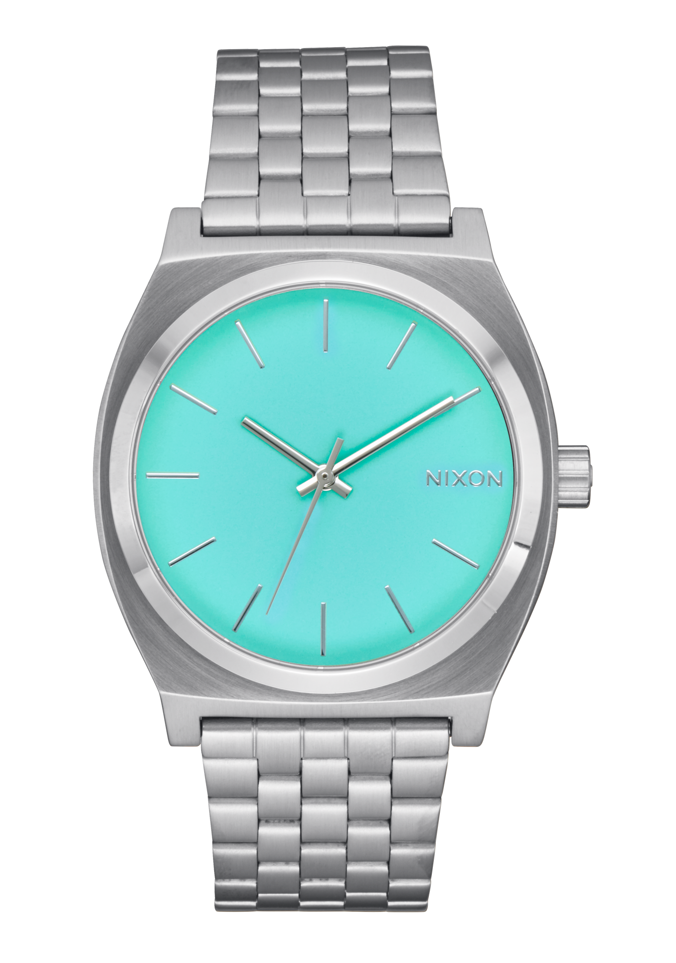 Nixon Time Teller Watch | Silver / Turquoise | Unisex A0452084-00 - Shop Authentic Watches(s) from Maybrands - for as low as ₦251000! 