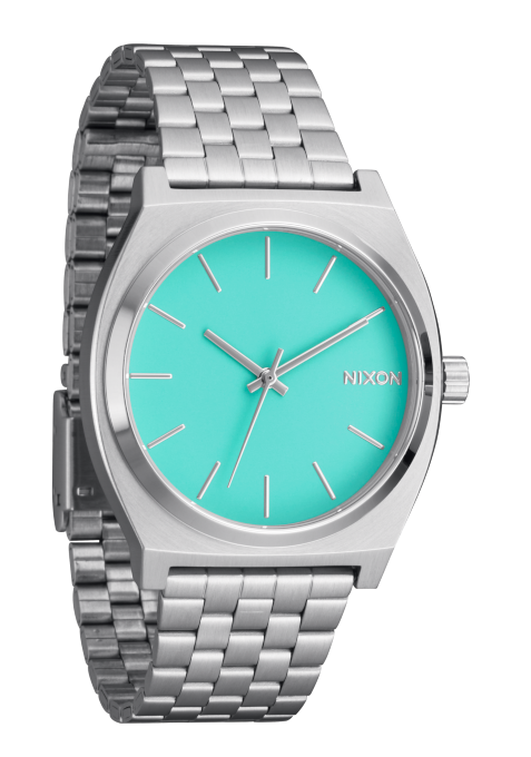 Nixon Time Teller Watch | Silver / Turquoise | Unisex A0452084-00 - Shop Authentic Watches(s) from Maybrands - for as low as ₦251000! 