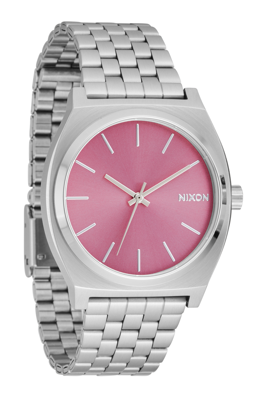 Nixon Time Teller Watch | Silver / Pink | Unisex A0452719-00 - Shop Authentic Watches(s) from Maybrands - for as low as ₦251000! 