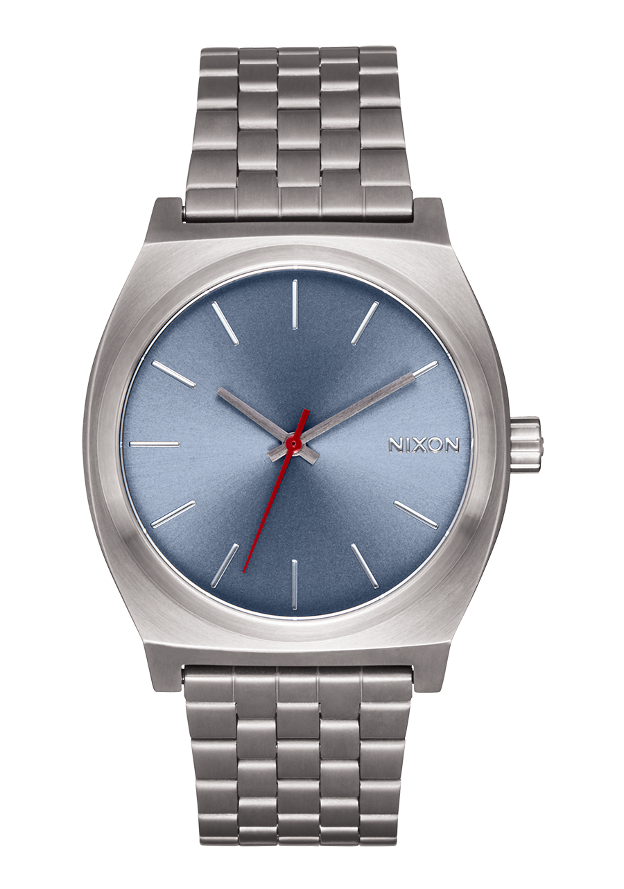 Time Teller Watch | Light Gunmetal / Dusty Blue - Nixon A0455160-00 - Shop Authentic Watches(s) from Maybrands - for as low as ₦251000! 