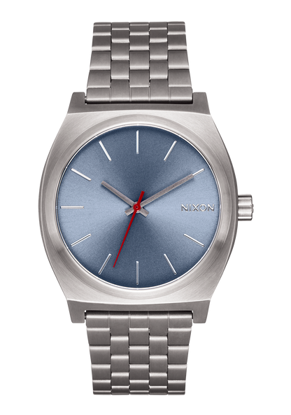 Time Teller Watch | Light Gunmetal / Dusty Blue - Nixon A0455160-00 - Shop Authentic Watches(s) from Maybrands - for as low as ₦251000! 