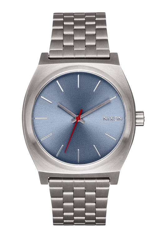 Time Teller Watch | Light Gunmetal / Dusty Blue - Nixon A0455160-00 - Shop Authentic Watches(s) from Maybrands - for as low as ₦251000! 