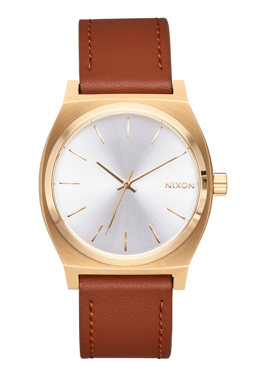 Nixon Time Teller Leather Watch | Light Gold / Sunray A13735168-00 - Shop Authentic Watches(s) from Maybrands - for as low as ₦251000! 