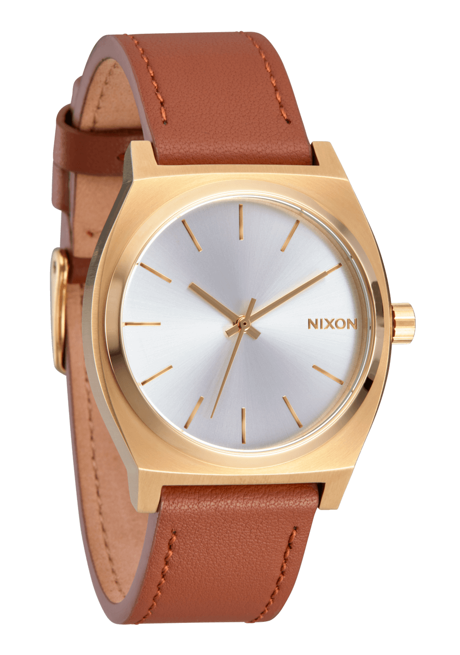 Nixon Time Teller Leather Watch | Light Gold / Sunray A13735168-00 - Shop Authentic Watches(s) from Maybrands - for as low as ₦251000! 