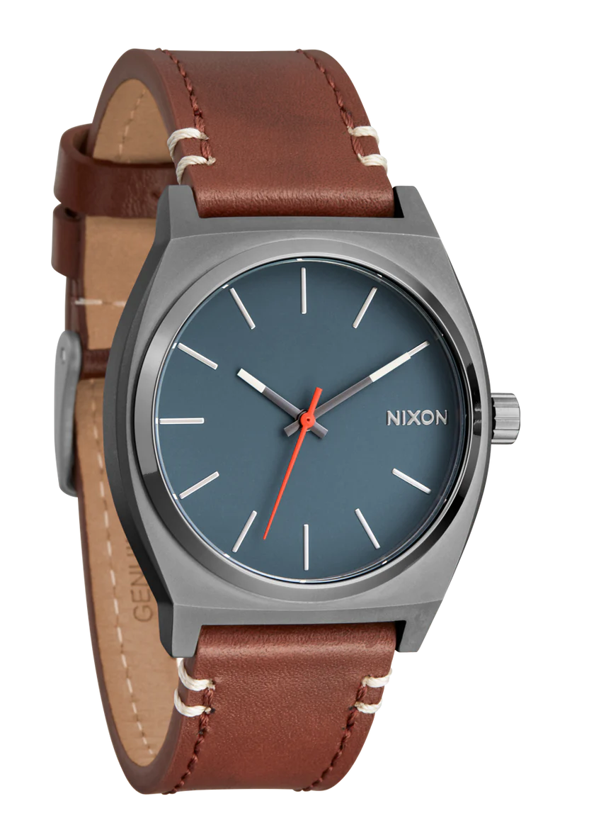 Time Teller Leather - Light Gunmetal / Basalt A13735195-00 - Shop Authentic NIXFASWAT(s) from Maybrands - for as low as ₦228000! 
