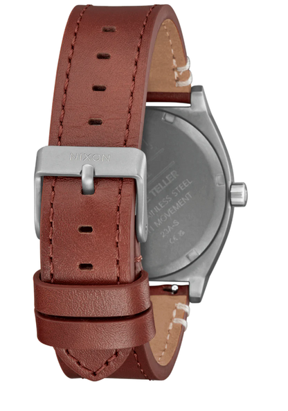 Time Teller Leather - Light Gunmetal / Basalt A13735195-00 - Shop Authentic NIXFASWAT(s) from Maybrands - for as low as ₦228000! 