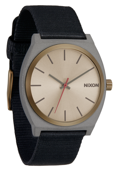 Nixon Time Teller Nylon - Dark Gray / Pumice / Black A13965239-00 - Shop Authentic watches(s) from Maybrands - for as low as ₦251000! 