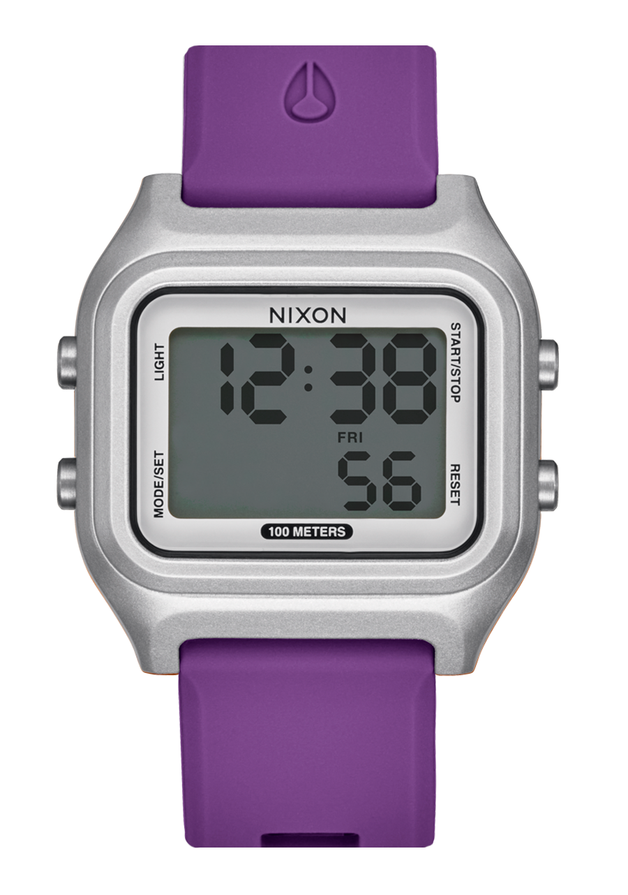 Nixon Ripper Digital Watch | Silver / Purple A13995232-00 - Shop Authentic Watches(s) from Maybrands - for as low as ₦160500! 