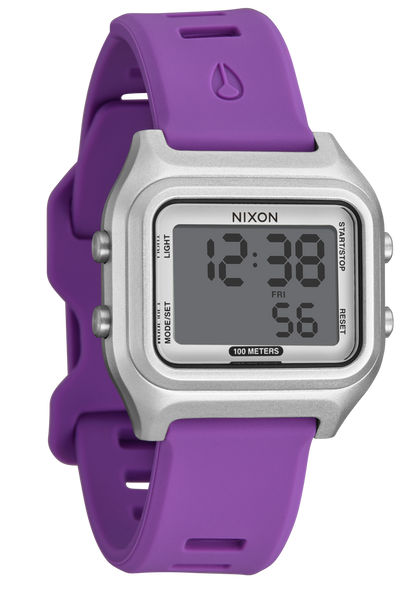 Nixon Ripper Digital Watch | Silver / Purple A13995232-00 - Shop Authentic Watches(s) from Maybrands - for as low as ₦160500! 