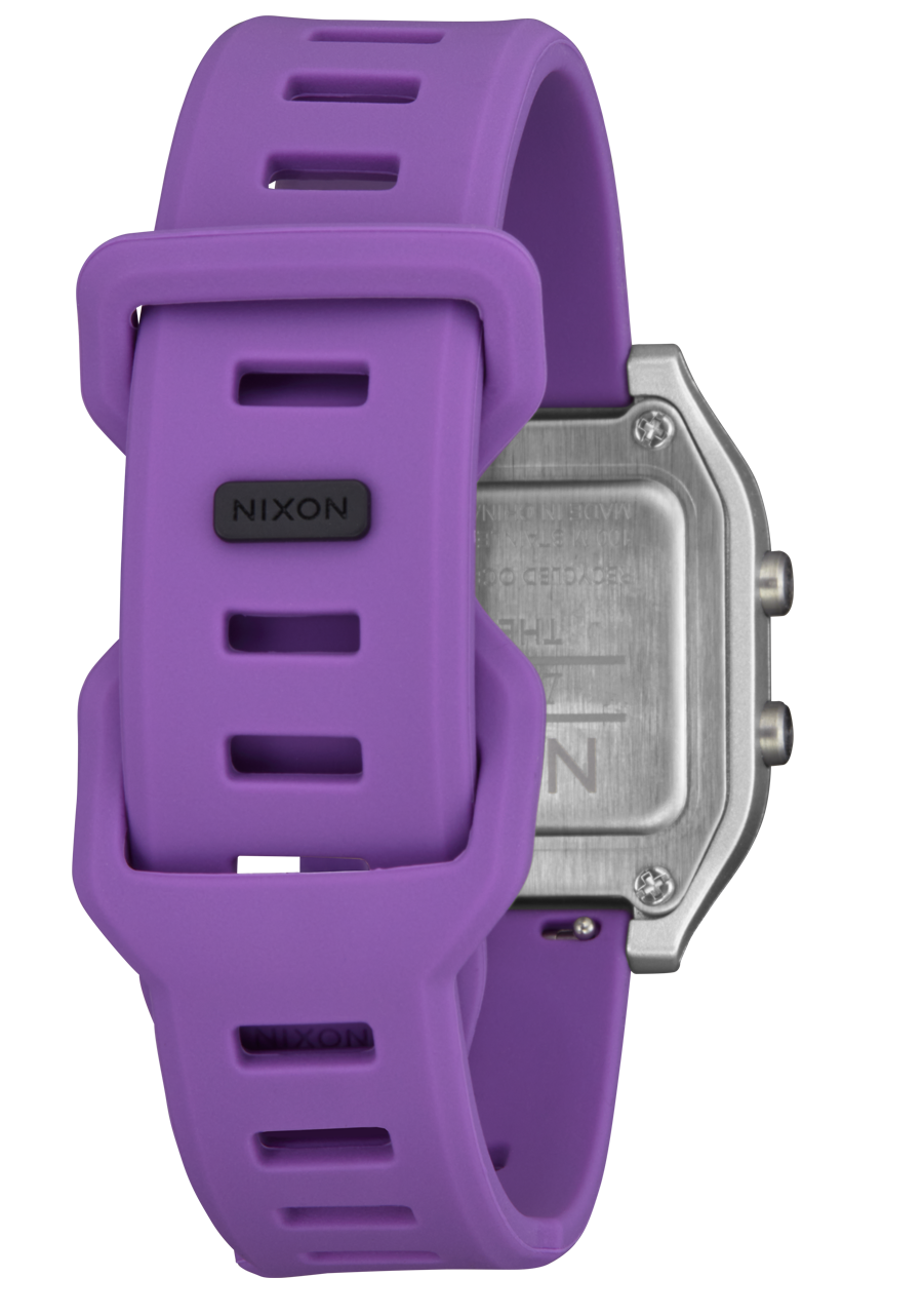 Nixon Ripper Digital Watch | Silver / Purple A13995232-00 - Shop Authentic Watches(s) from Maybrands - for as low as ₦160500! 