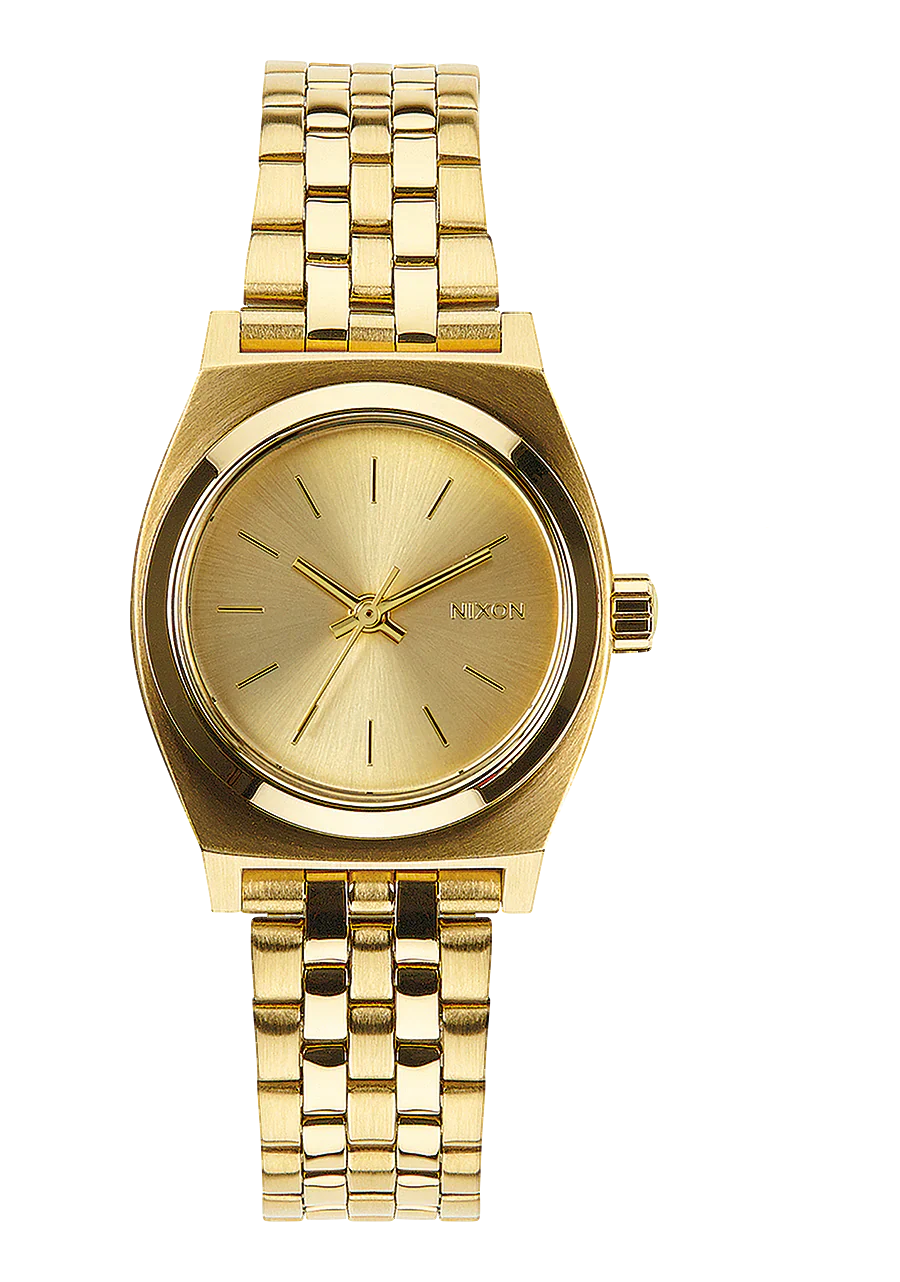 Nixon Small Time Teller All Gold Watch - Premium watch from Nixon - Just ₦113000! Shop now at Maybrands