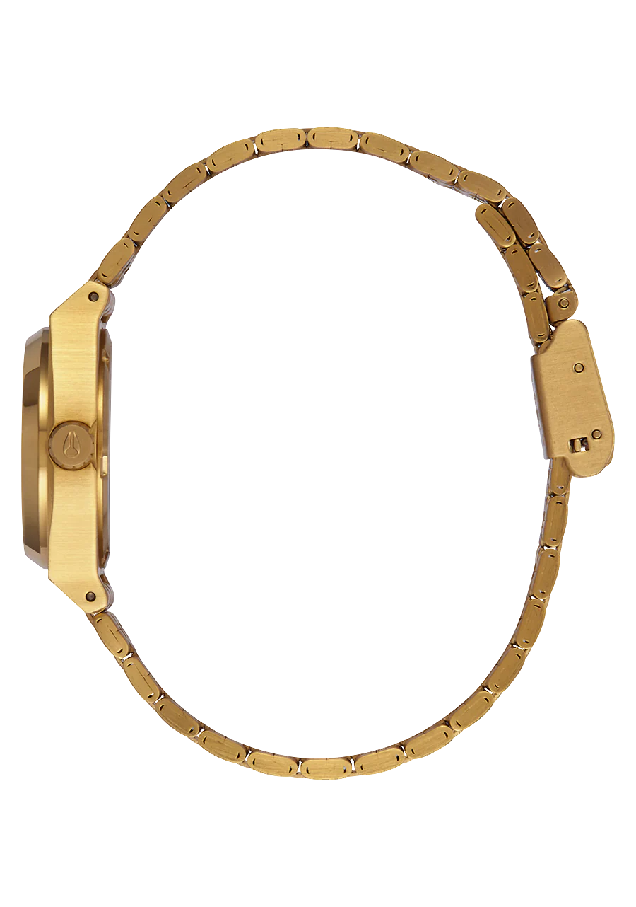 Nixon Small Time Teller All Gold Watch - Premium watch from Nixon - Just ₦113000! Shop now at Maybrands