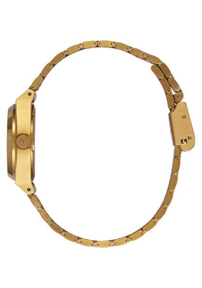Nixon Small Time Teller All Gold Watch - Premium watch from Nixon - Just ₦113000! Shop now at Maybrands