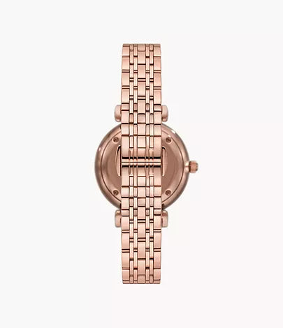AR11446-Emporio Armani Two-Hand Rose Gold-Tone Stainless Steel Watch for Women - Shop Authentic watches(s) from Maybrands - for as low as ₦543500! 