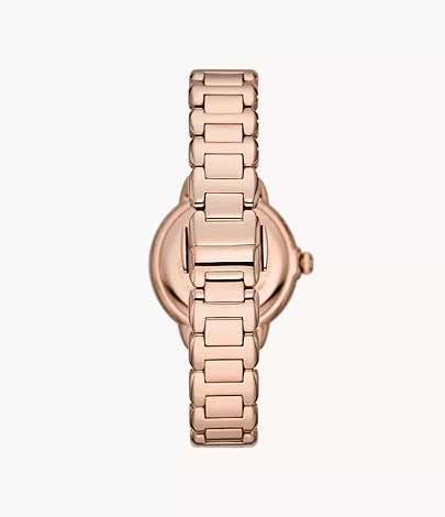 AR11523 - Emporio Armani Three-Hand Rose Gold-Tone Stainless Steel Watch for Women - Shop Authentic watch(s) from Maybrands - for as low as ₦550500! 