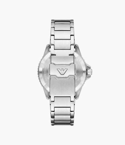 Emporio Armani World Explorer Solar-Powered Three-Hand Stainless Steel Watch AR11697 - Shop Authentic ARMMENWAT(s) from Maybrands - for as low as ₦466000! 