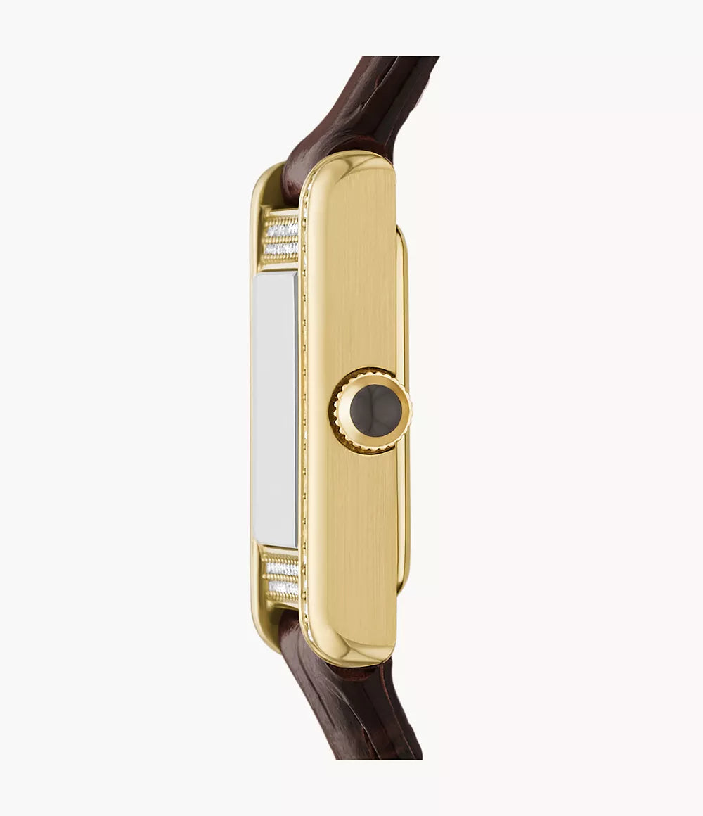 Emporio Armani Two-Hand Brown Leather Watch AR11705 - Shop Authentic ARMWOMWAT(s) from Maybrands - for as low as ₦363500.01! 