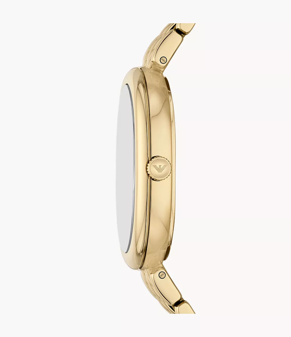 Emporio Armani Two-Hand Gold-Tone Stainless Steel Watch AR11707 - Shop Authentic ARMWOMWAT(s) from Maybrands - for as low as ₦407500! 