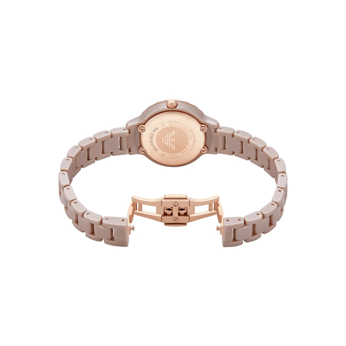 Emporio Armani Taupe Analogue Watches AR70018 - Shop Authentic ARMWOMWAT(s) from Maybrands - for as low as ₦539000! 