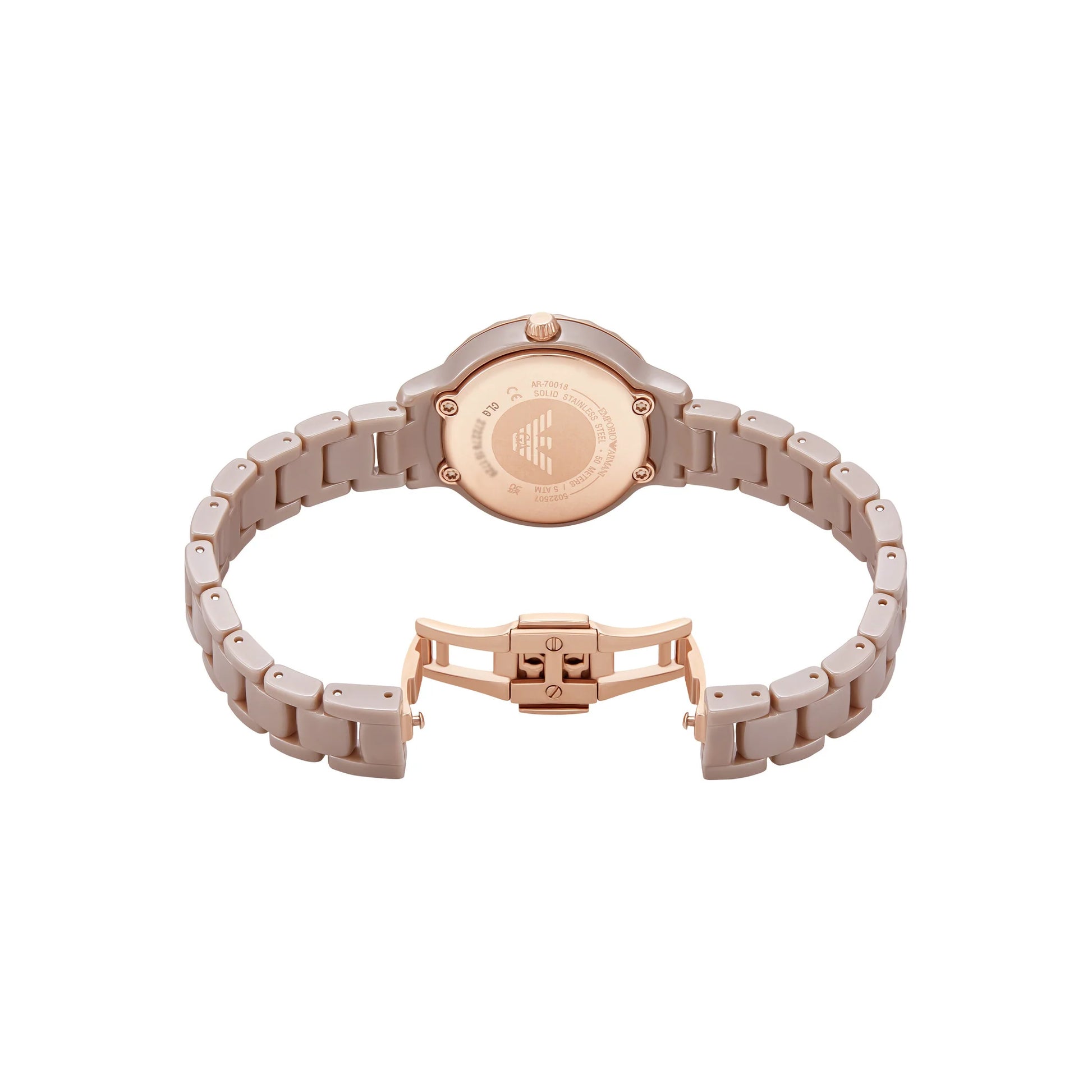 Emporio Armani Taupe Analogue Watches AR70018 - Shop Authentic ARMWOMWAT(s) from Maybrands - for as low as ₦539000! 